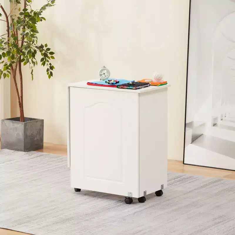 Tavolo Pieghevole con Ripiano, Scrivania Pieghevole Portatile Multiuso per Casa e Ufficio
