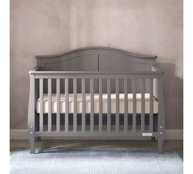 Set da 2 pezzi per cameretta, culla convertibile 4-in-1 e cassettiera a 3 cassetti per la cameretta del bambino