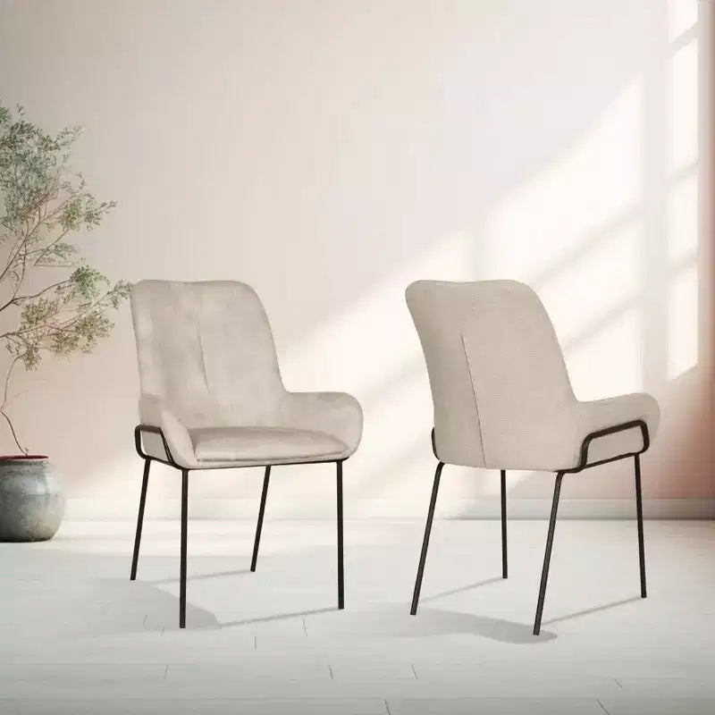 Brassex Jade Dining Chair Beige