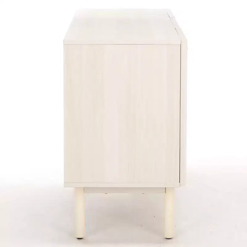 Aino Credenza a 3 ante Mobile TV, Consolle TV in legno con contenitore per soggiorno