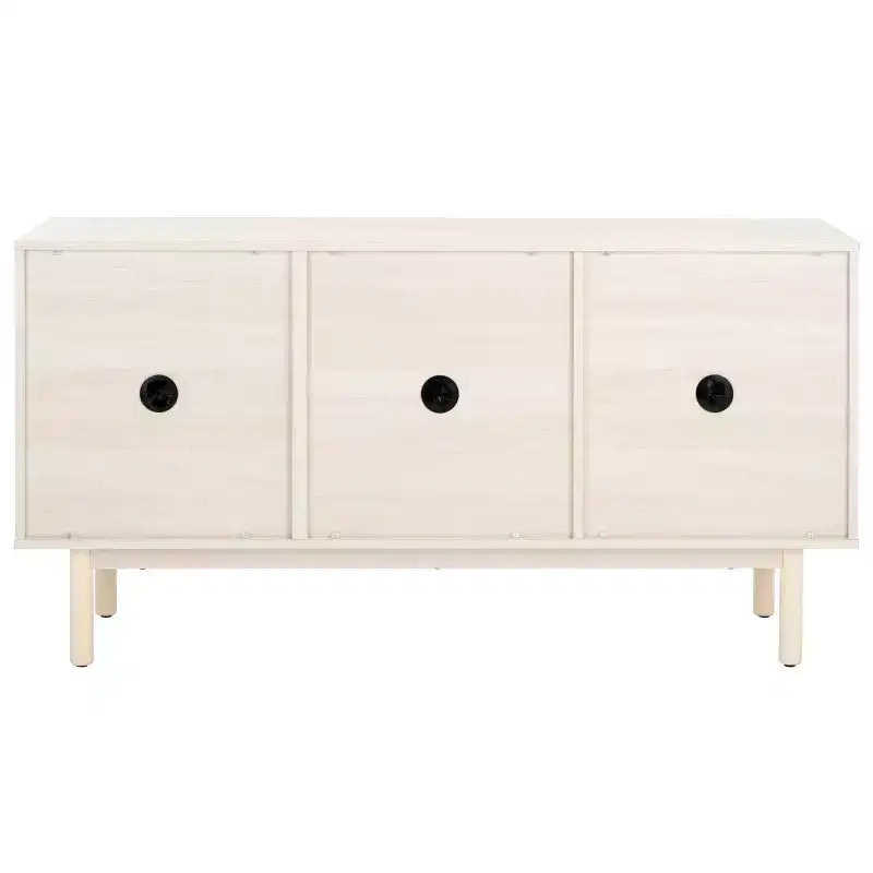 Aino Credenza a 3 ante Mobile TV, Consolle TV in legno con contenitore per soggiorno