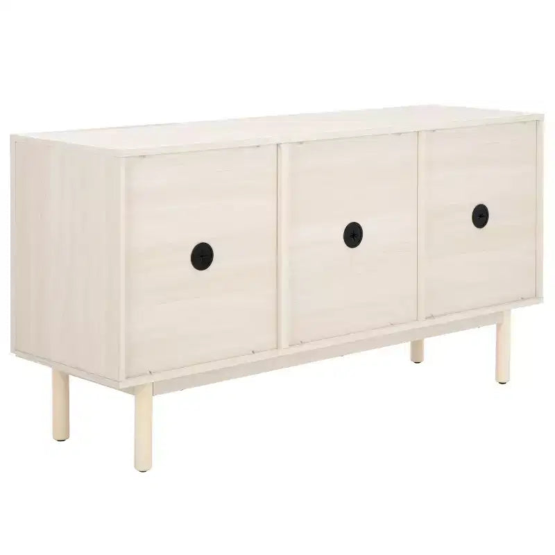 Aino Credenza a 3 ante Mobile TV, Consolle TV in legno con contenitore per soggiorno