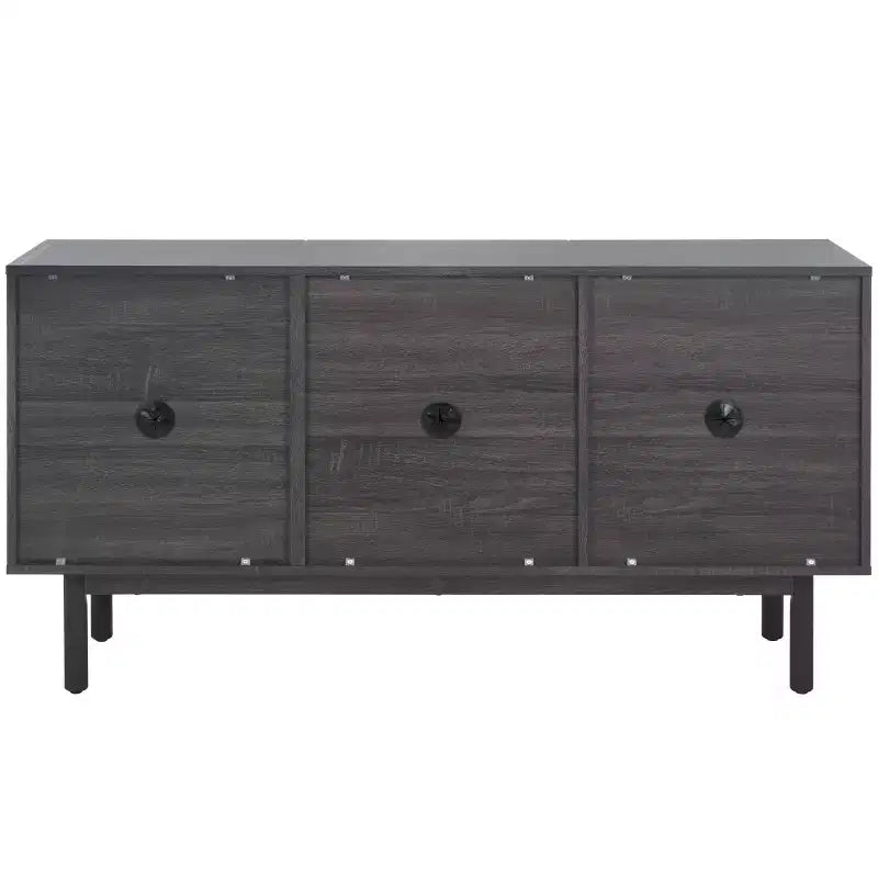 Aino Credenza a 3 ante Mobile TV, Consolle TV in legno con contenitore per soggiorno