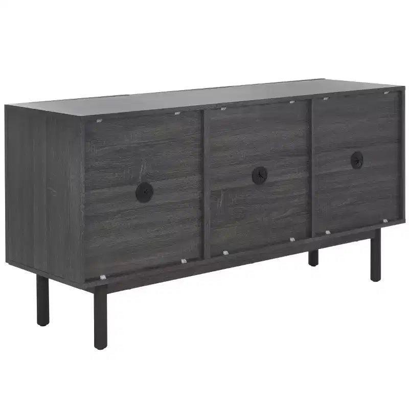 Aino Credenza a 3 ante Mobile TV, Consolle TV in legno con contenitore per soggiorno