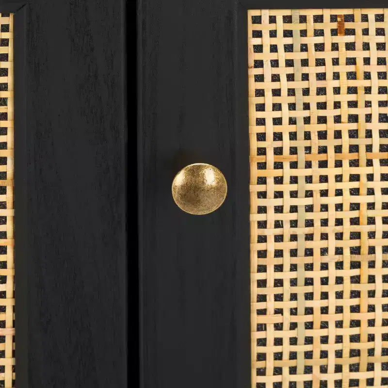 Aino Credenza a 3 ante Mobile TV, Consolle TV in legno con contenitore per soggiorno