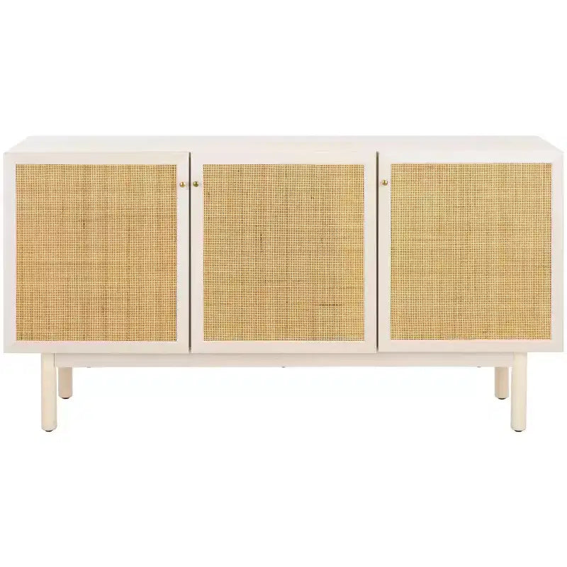 Aino Credenza a 3 ante Mobile TV, Consolle TV in legno con contenitore per soggiorno