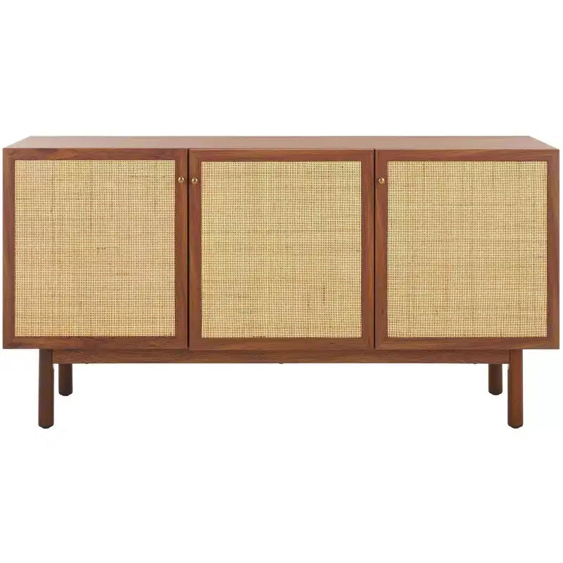 Aino Credenza a 3 ante Mobile TV, Consolle TV in legno con contenitore per soggiorno