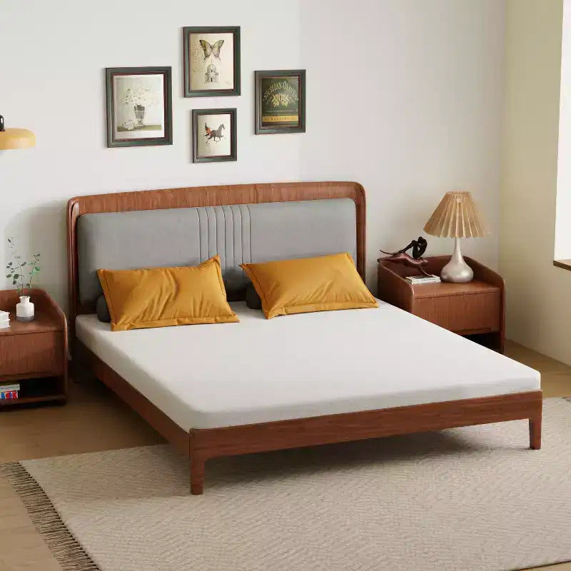 FDW 5 Inch Gel Memory Foam Mattress,Gel Infused Mattress CertiPUR-US Certified,Bed-in-a-Box with Non-Slip Bottom,Fiberglass Free