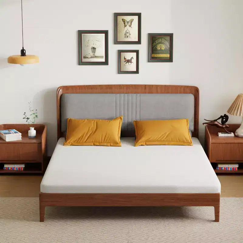 Materasso in memory foam con gel da 5 pollici, certificato CertiPUR-US, fondo antiscivolo, senza fibra di vetro, Bed-in-Box