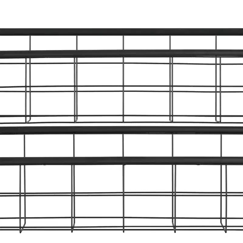 Piccola Libreria con Struttura in Metallo, Scaffale Aperto Autoportante per Piccoli Spazi