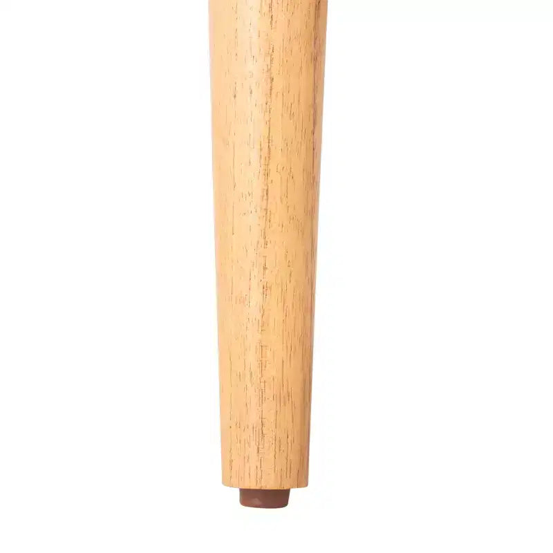 Comodino Baisley a 2 cassetti in rattan, comodino in legno Boho con frontali in vimini