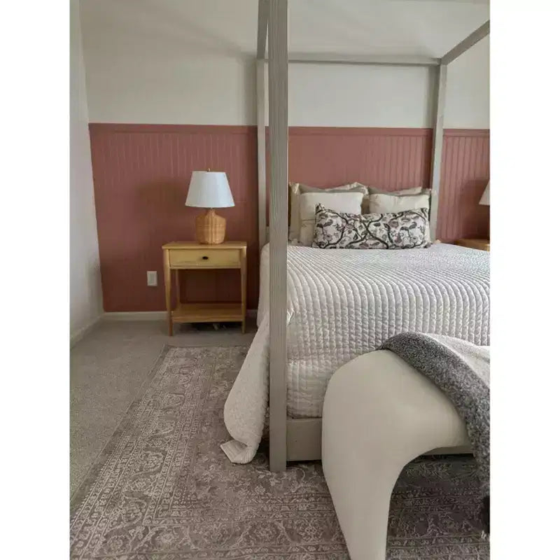 Boden comodino a 1 cassetto, tavolino da notte in legno con cassetto portaoggetti per camera da letto