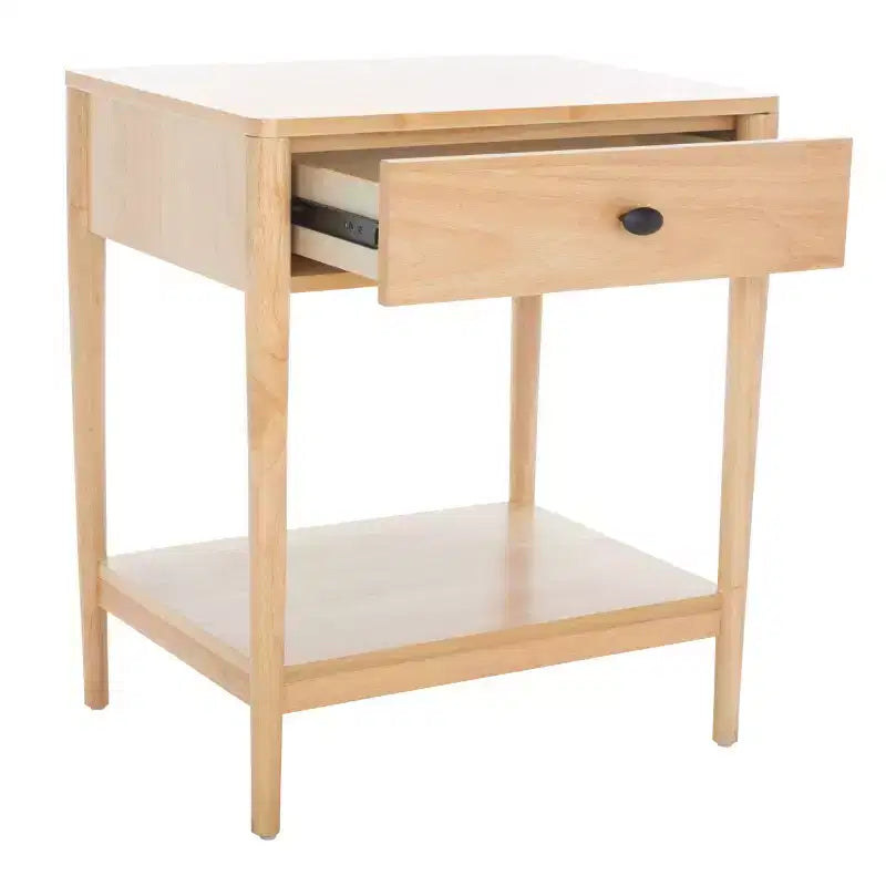 Boden comodino a 1 cassetto, tavolino da notte in legno con cassetto portaoggetti per camera da letto