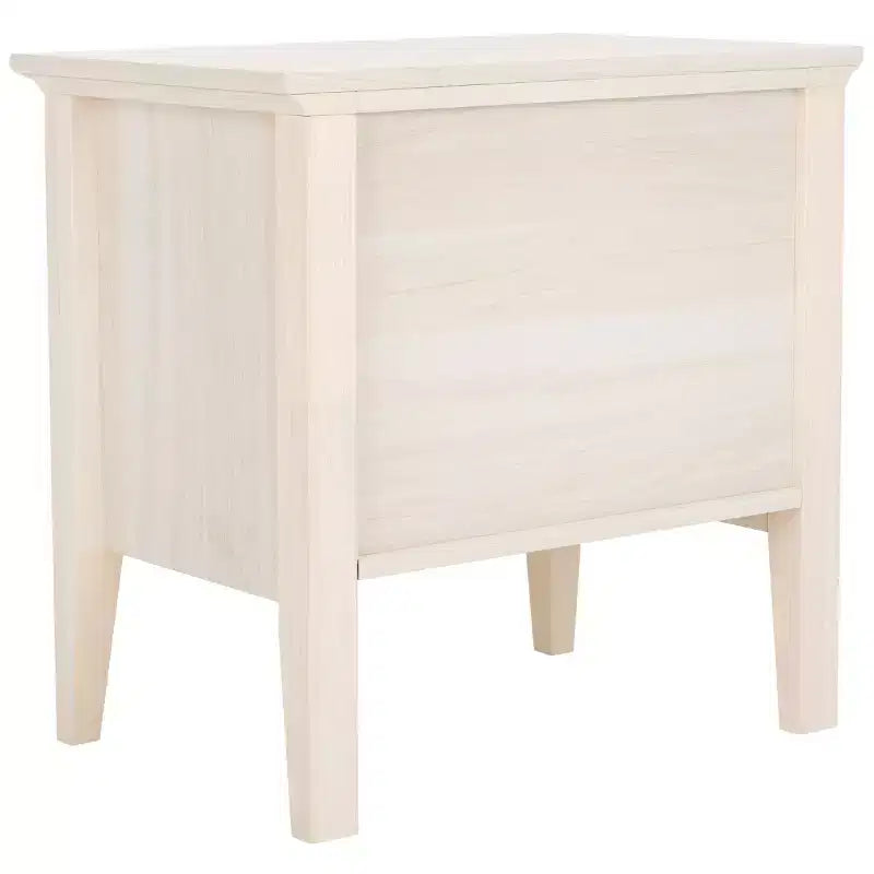 Comodino Sondra a 1 cassetto e 1 ripiano, tavolino da notte in legno con contenitore per camera da letto