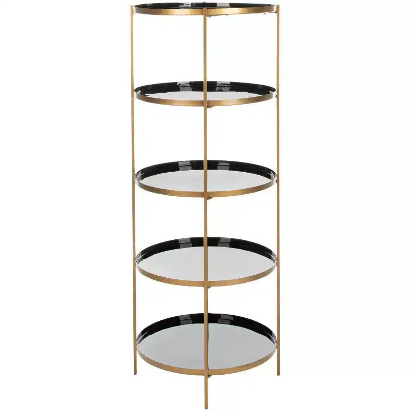 Tia Round 5 Tier Etagere - ETG3202 - Safavieh