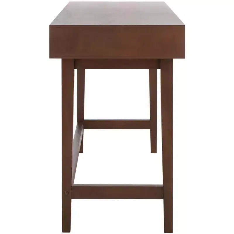 Scrivania Hawthorn a 3 cassetti, Scrivania da ufficio in legno con cassetti contenitori