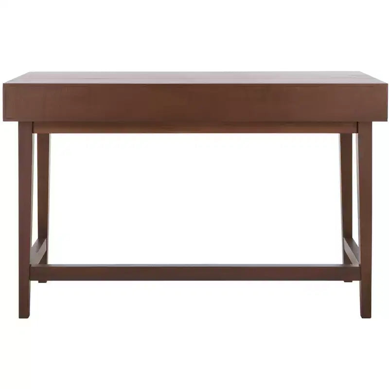 Scrivania Hawthorn a 3 cassetti, Scrivania da ufficio in legno con cassetti contenitori